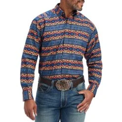 Ariat Men's Nikolai Classic Fit Button-Down Shirt