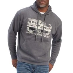 Ariat Men's Pastures Pullover Hoodie