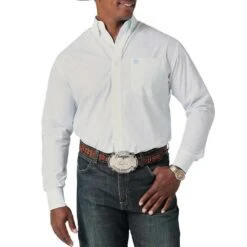 Wrangler Men's George Strait Print Button-Down Shirt