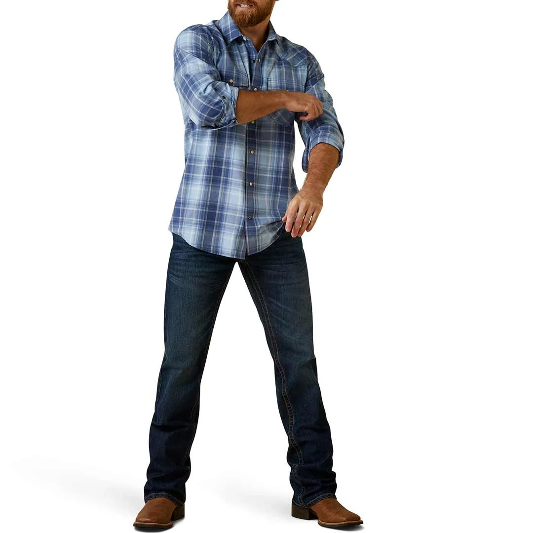 Ariat Men's Halmaty Retro Fit Snap Shirt - Image 4