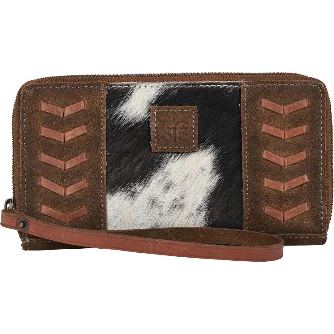 STS Ranchwear Cowhide Saddle Tramp Bentley Wallet - Image 2