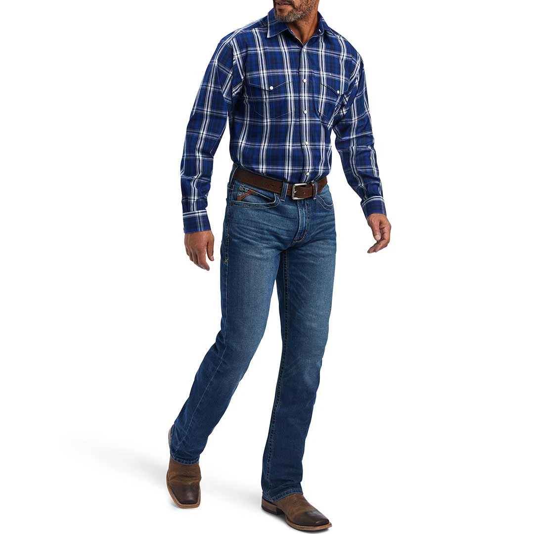Ariat Men's Pro Series Burke Classic Fit Snap Shirt - Image 4