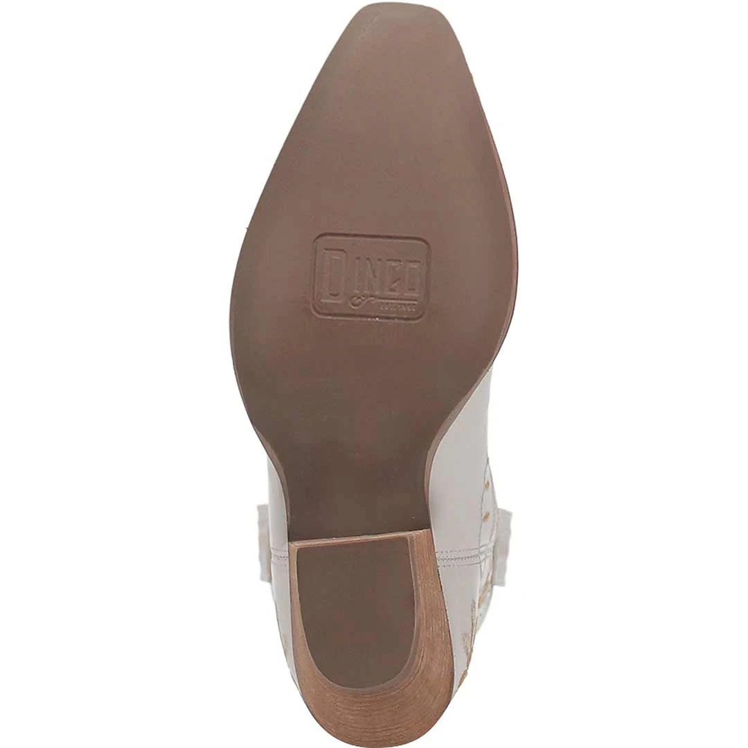 Dingo Women's Primrose Leather Cowgirl Boots - Image 8