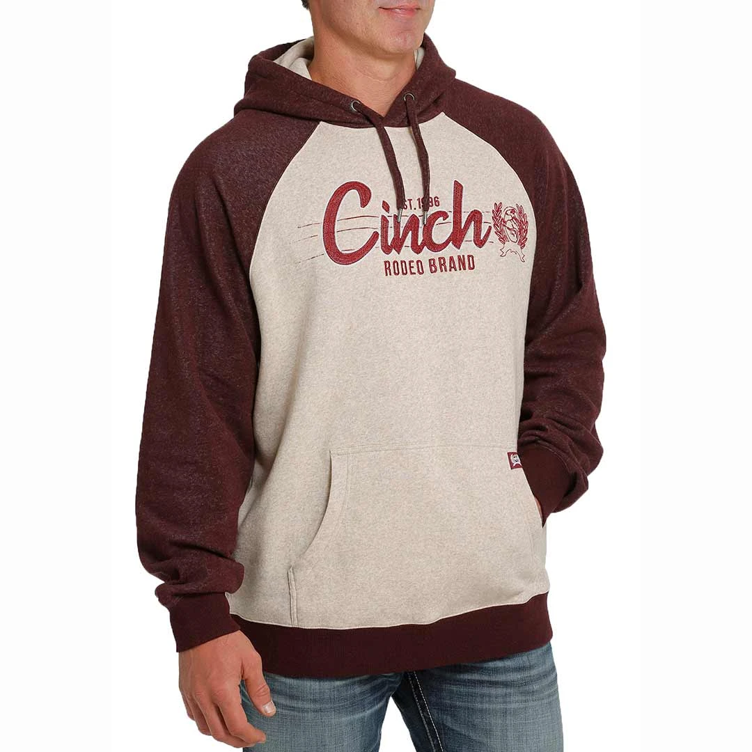 Cinch Men's Contrast Sleeve Hoodie - Image 2