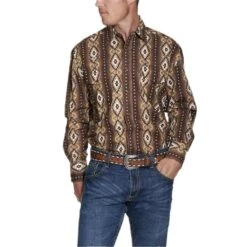 Wrangler Men's Checotah Classic Fit Snap Shirt