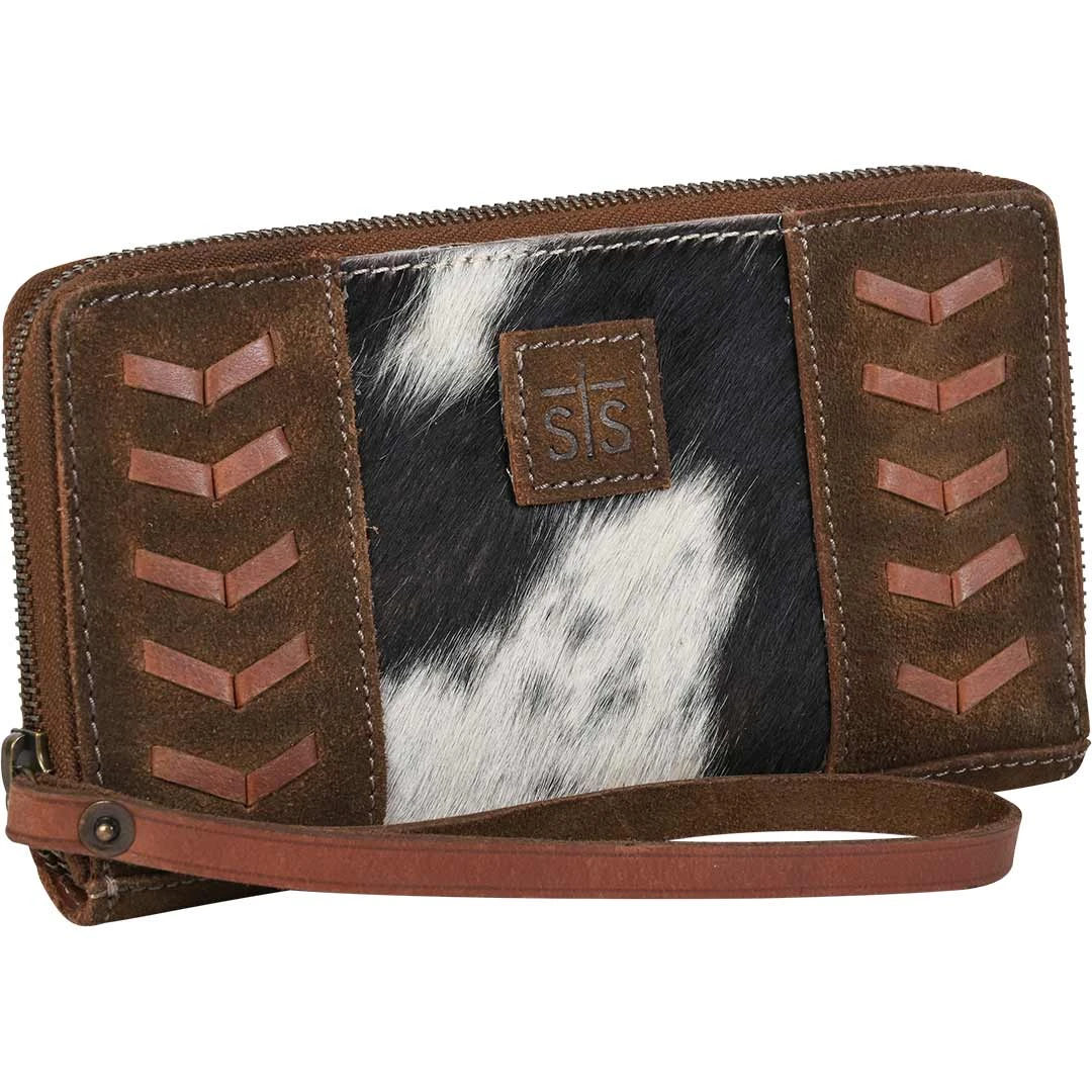 STS Ranchwear Cowhide Saddle Tramp Bentley Wallet