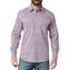 Wrangler Men's 20X Geometric Print Snap Shirt