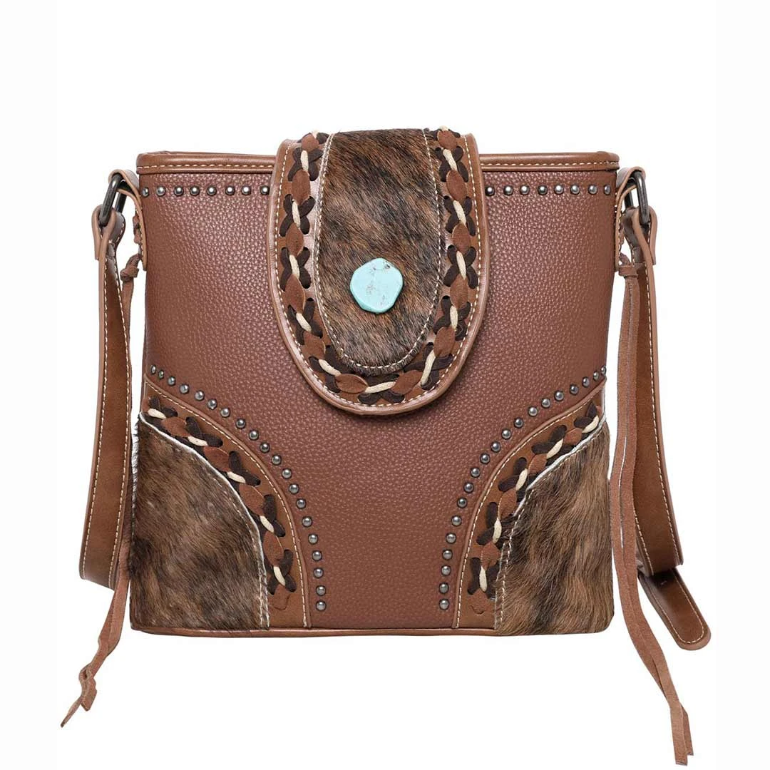 Trinity Ranch Hair-On Cowhide Crossbody Bag - Image 2