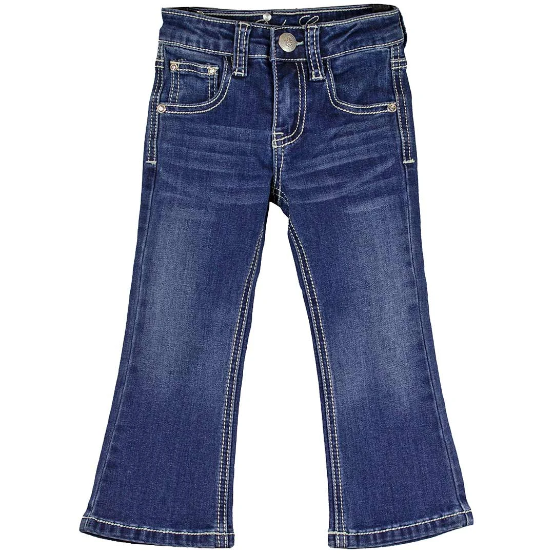 Rodeo Girl Toddler Girls' Floral Bootcut Jeans - Image 2