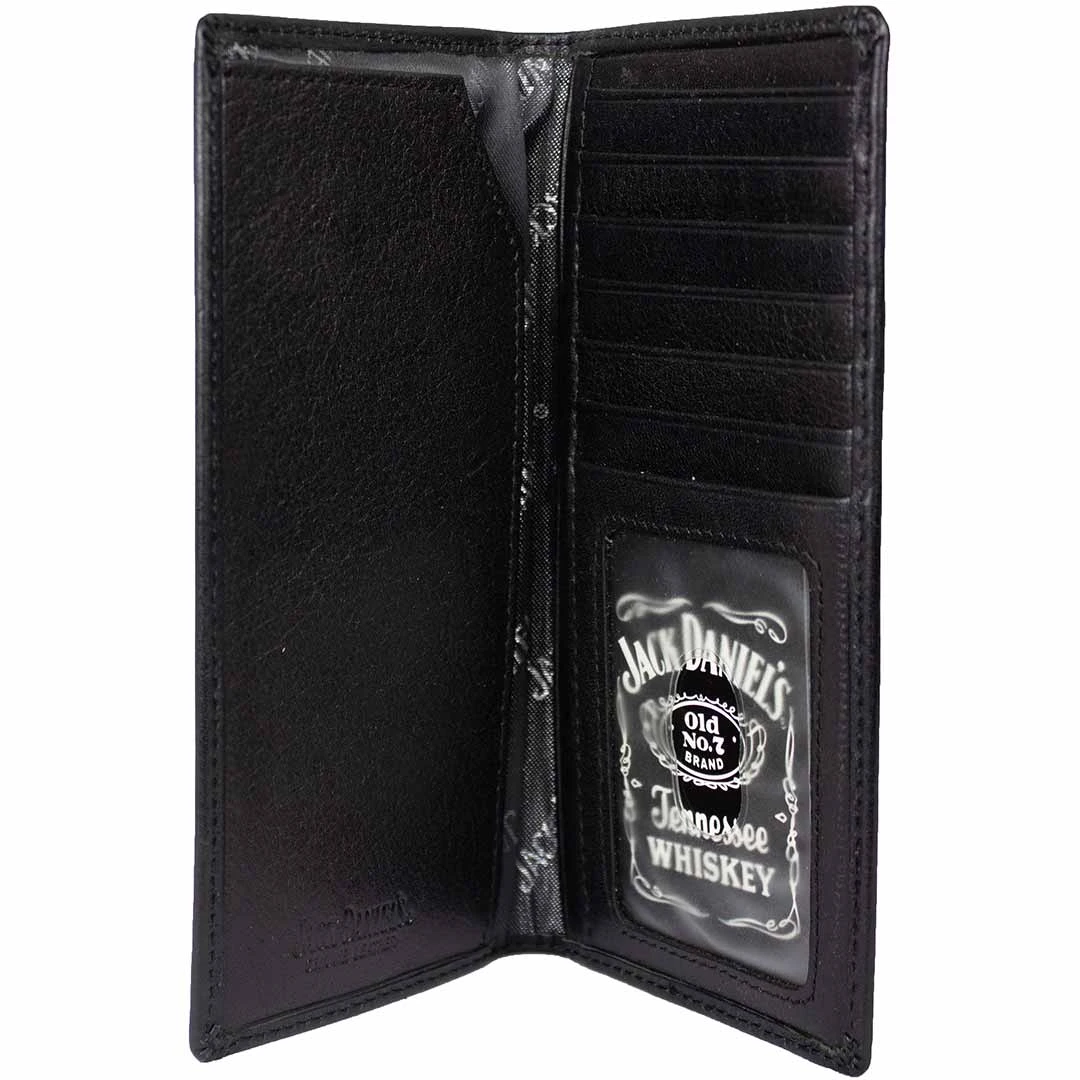Jack Daniel's Men's Logo Stamp Rodeo Style Wallet - Image 2