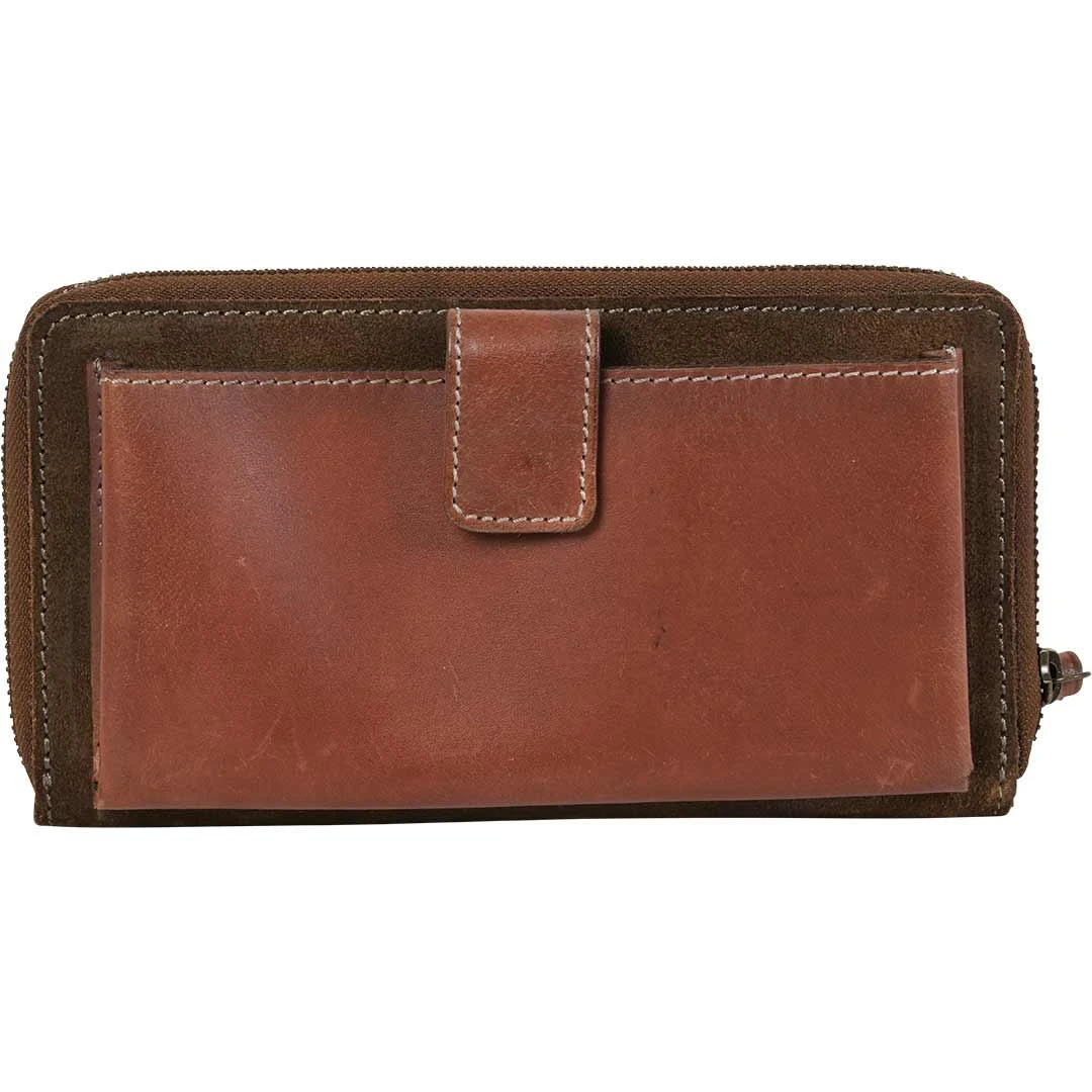 STS Ranchwear Cowhide Saddle Tramp Bentley Wallet - Image 3