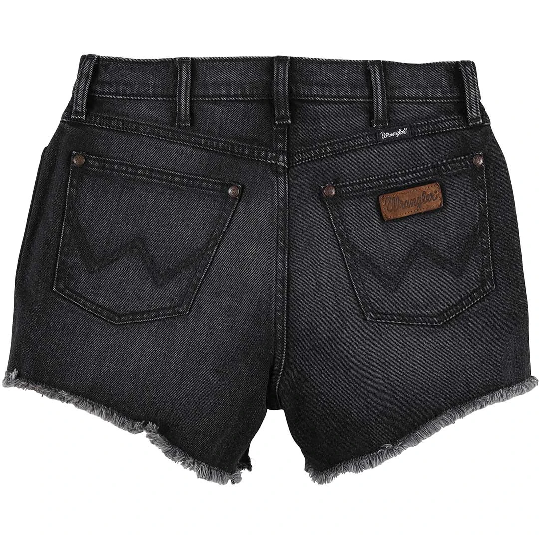 Wrangler Women's Retro High Rise Cut-Off Jean Shorts - Image 7