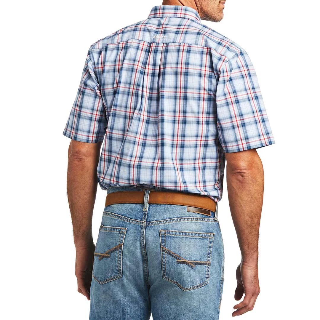 Ariat Men's Pro Series Fergus Short Sleeve Fitted Button-Down Shirt - Image 2