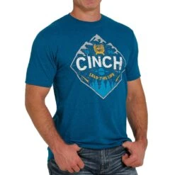 Cinch Men's Mountain Graphic T-shirt