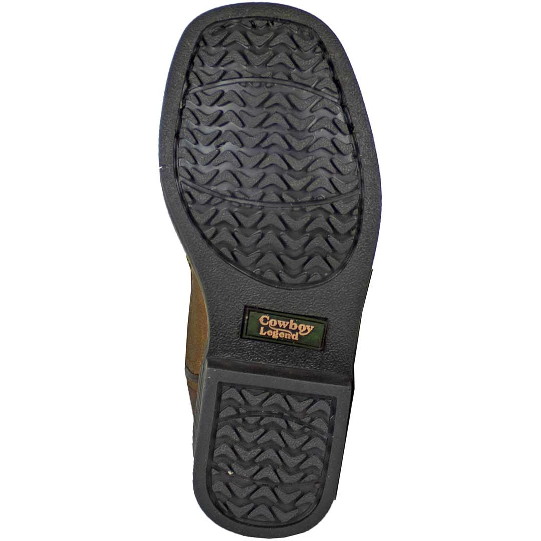 Cowboy Legend Kids' Barbed Wire Cowboy Boots - Image 7