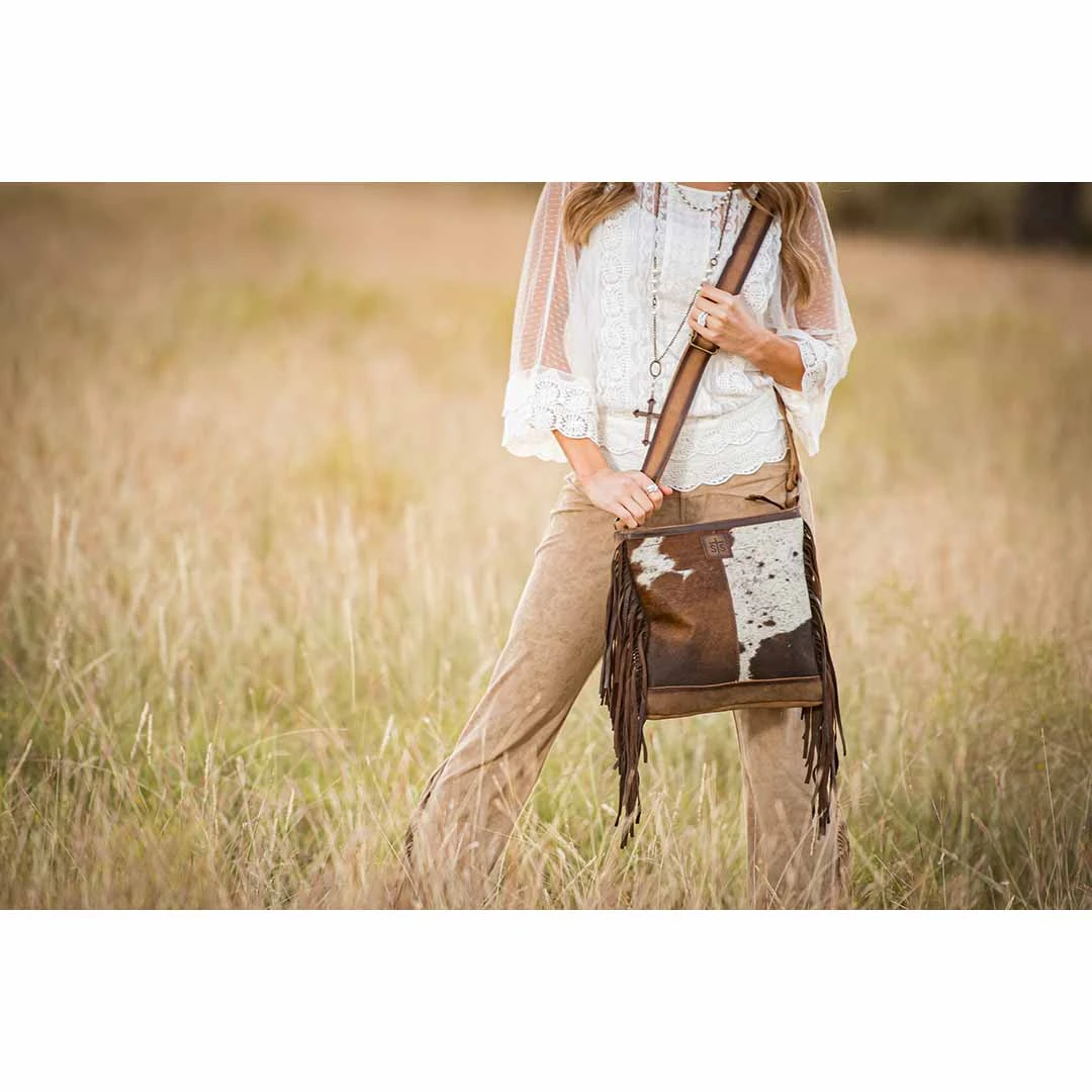 STS Ranchwear Women's Ponderosa Cowhide Shoulder Bag - Image 3
