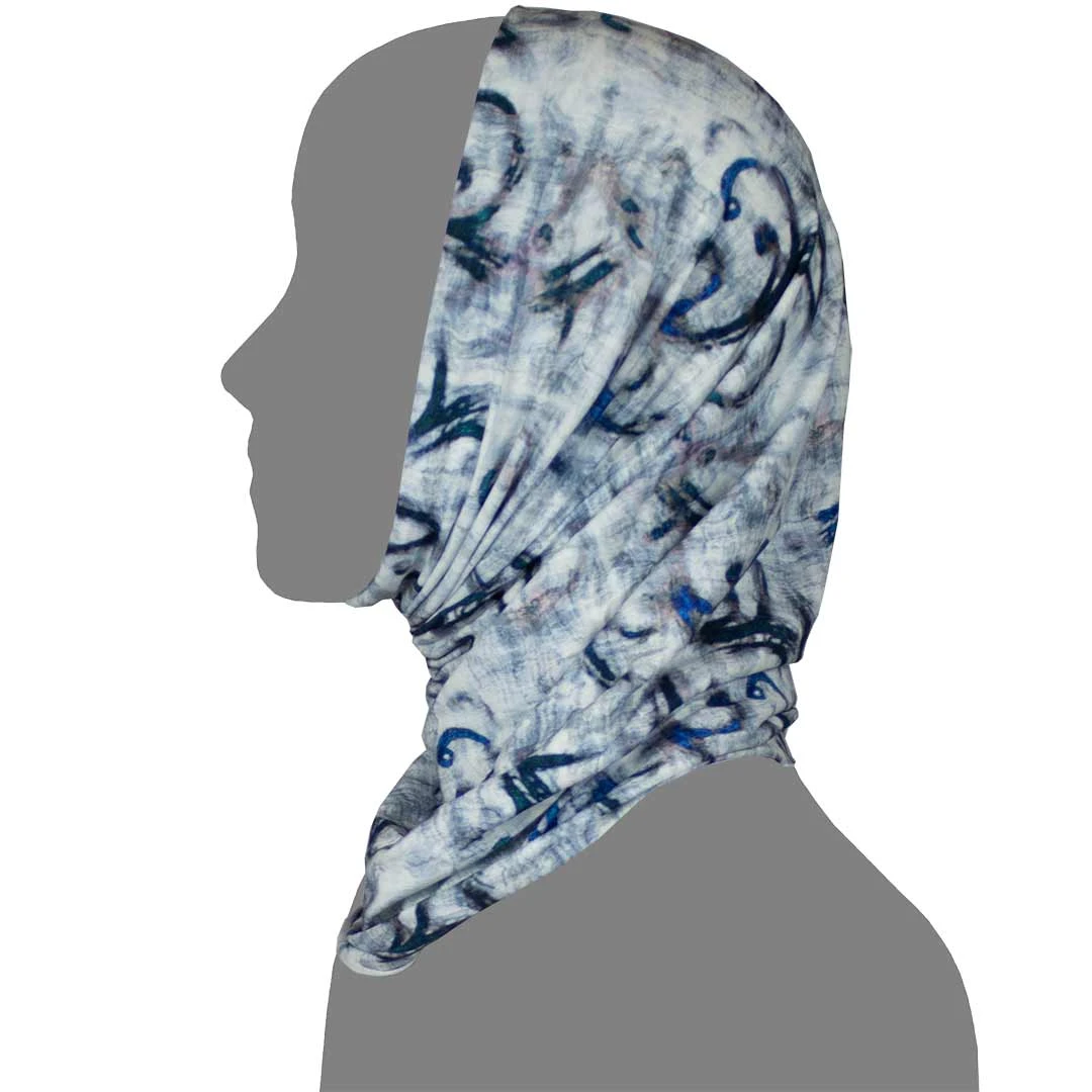 Watuko Headgear Abstract Paisley Multi-Function Tube - Image 8