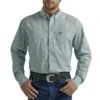 Wrangler Men's George Strait Circle Print Button-Down Shirt