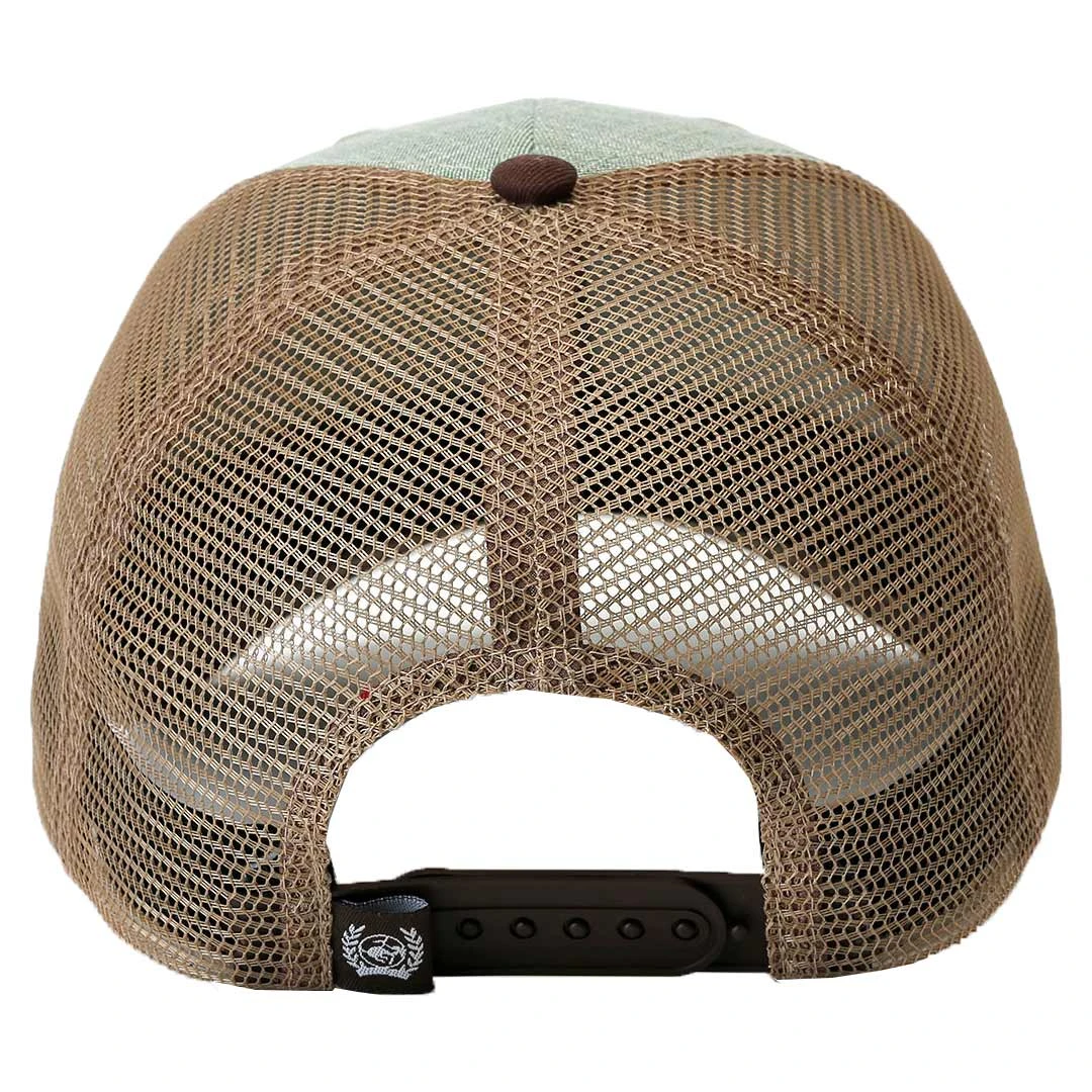 Cinch Men's Circle Logo Snap Back Cap - Image 3