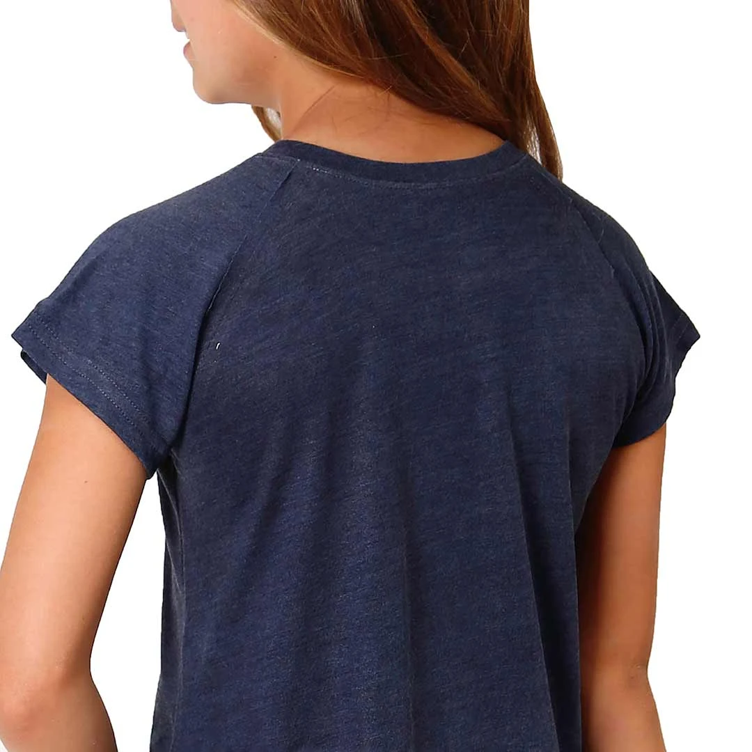 Roper Girls' Home Grown Cowgirl T-Shirt - Image 2