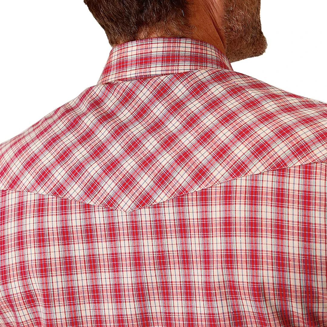 Roper Men's Check Print Snap Shirt - Image 2