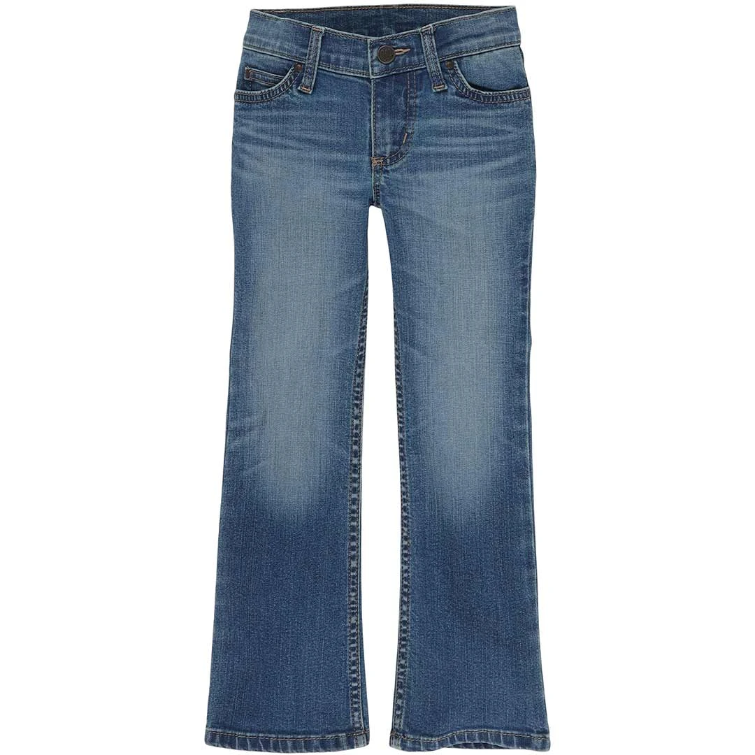Wrangler Girls' Premium Patch Bootcut Jeans - Image 2