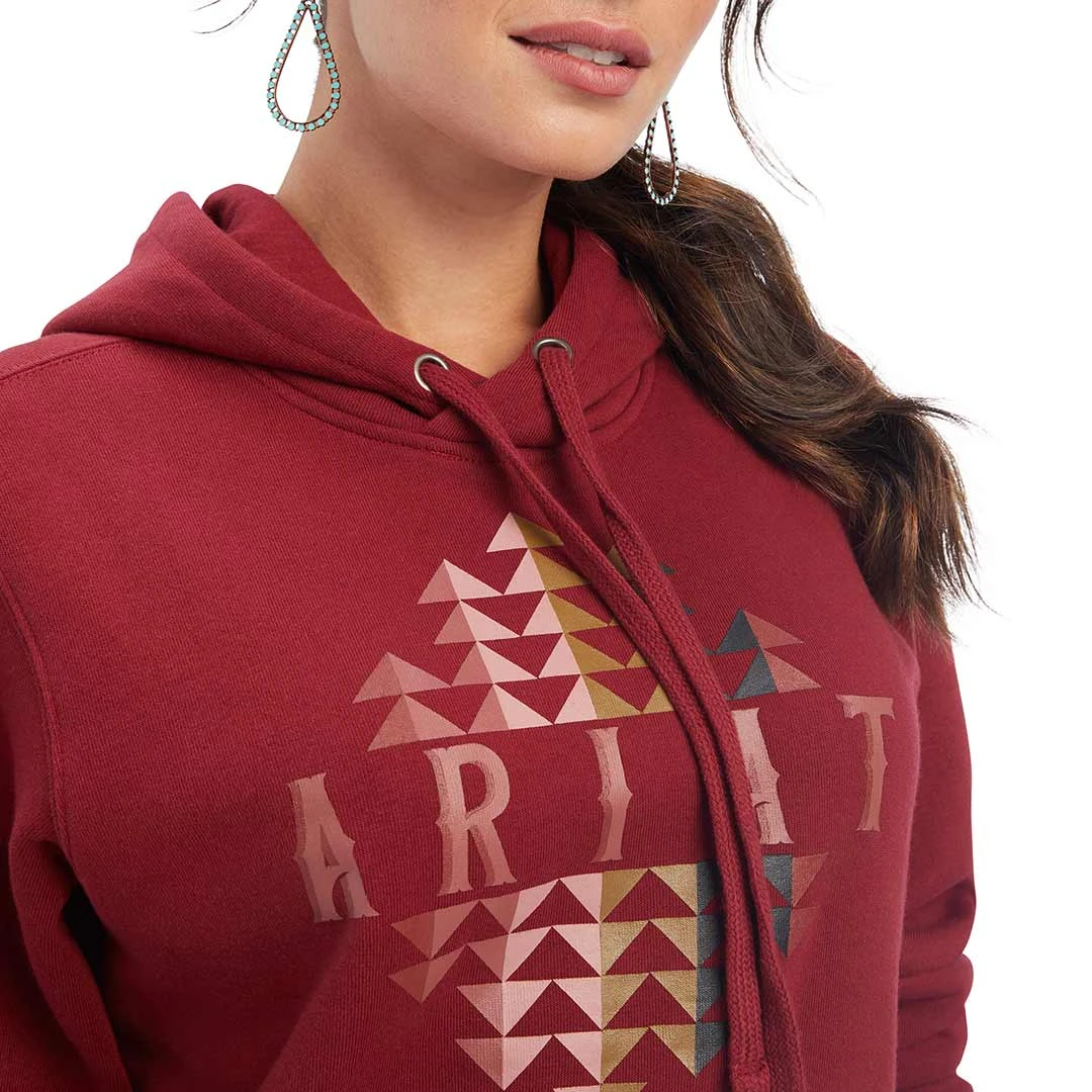 Ariat Women's REAL Beartooth Hoodie - Image 3