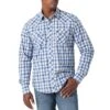 Wrangler Men's Retro Sawtooth Pocket Snap Shirt