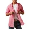 Ariat Men's Iain Fitted Short Sleeve Button-Down Shirt