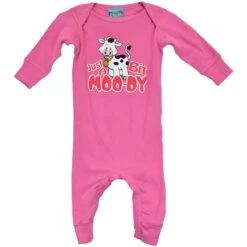Cowgirl Hardware Baby/Toddler Girls' Moo-dy Pajamas