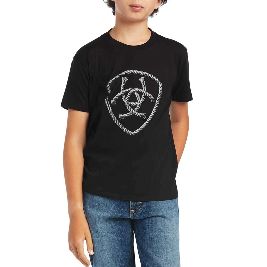Ariat Boys' Rope Shield Graphic T-Shirt