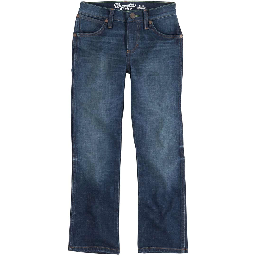 Wrangler Toddler Boys' Retro Slim Fit Straight Leg Jeans (1-7) - Image 2