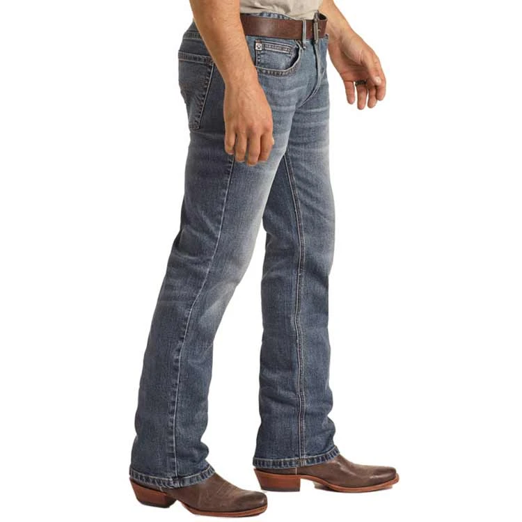 Hooey Men's Revolver Slim Fit Straight Leg Jeans - Image 2
