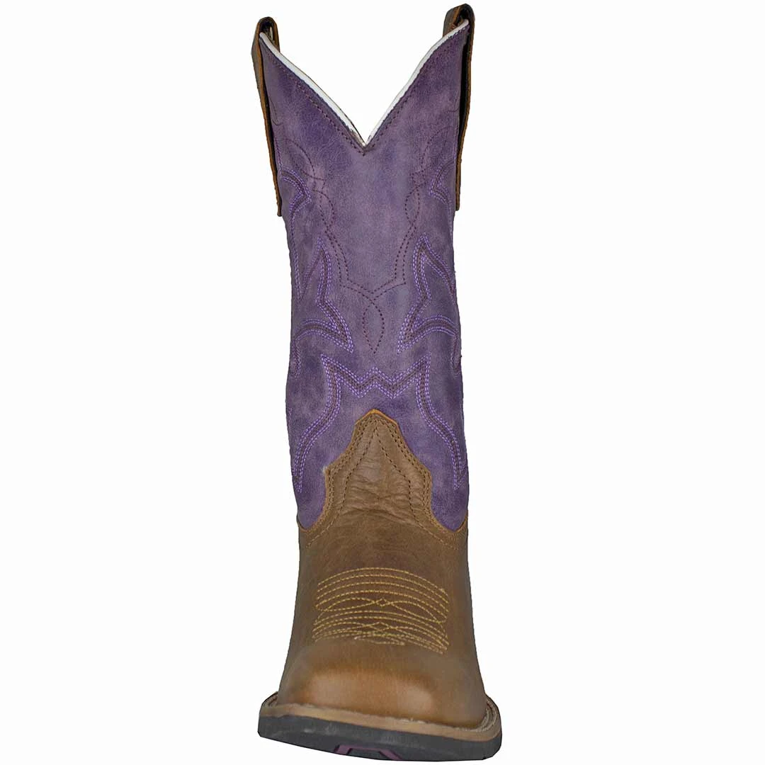 Roper Women's Purple Shaft Cowgirl Boots - Image 6