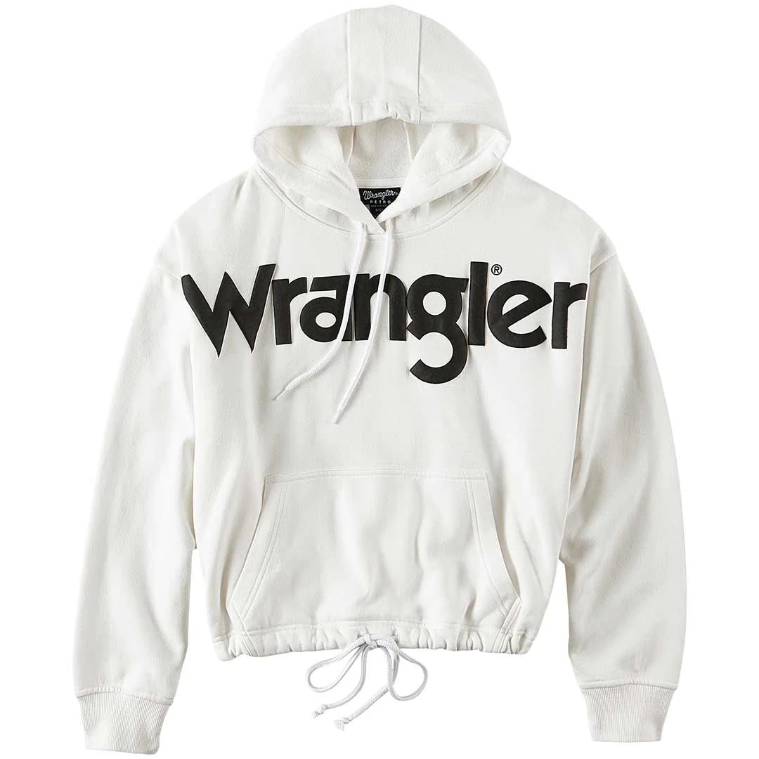 Wrangler Women's Retro Logo Cinched Hoodie - Image 3