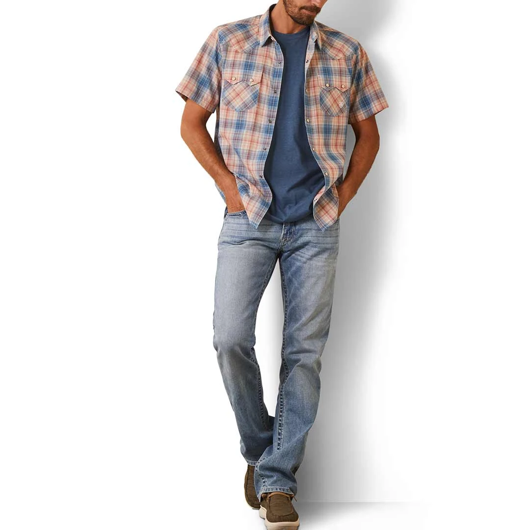 Ariat Men's Hadrian Retro Fit Snap Shirt - Image 4