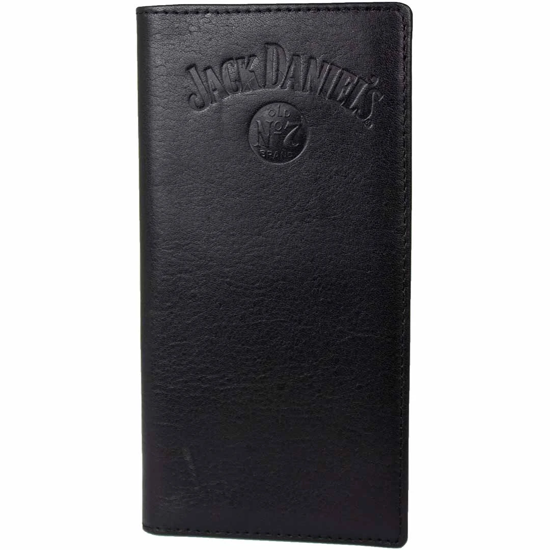 Jack Daniel's Men's Logo Stamp Rodeo Style Wallet