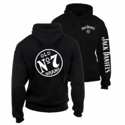 Jack Daniel's Men's No. 7 Logo Graphic Hoodie