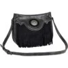 Justin Concho And Fringe Shoulder Bag