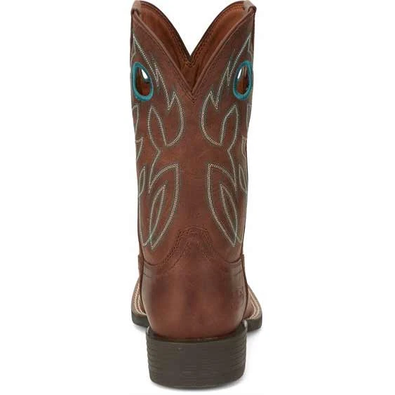 Justin Men's Bowline Cowboy Boots - Image 3