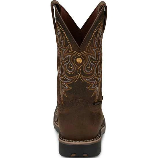 Justin Men's Fireman Cowboy Boots - Image 3
