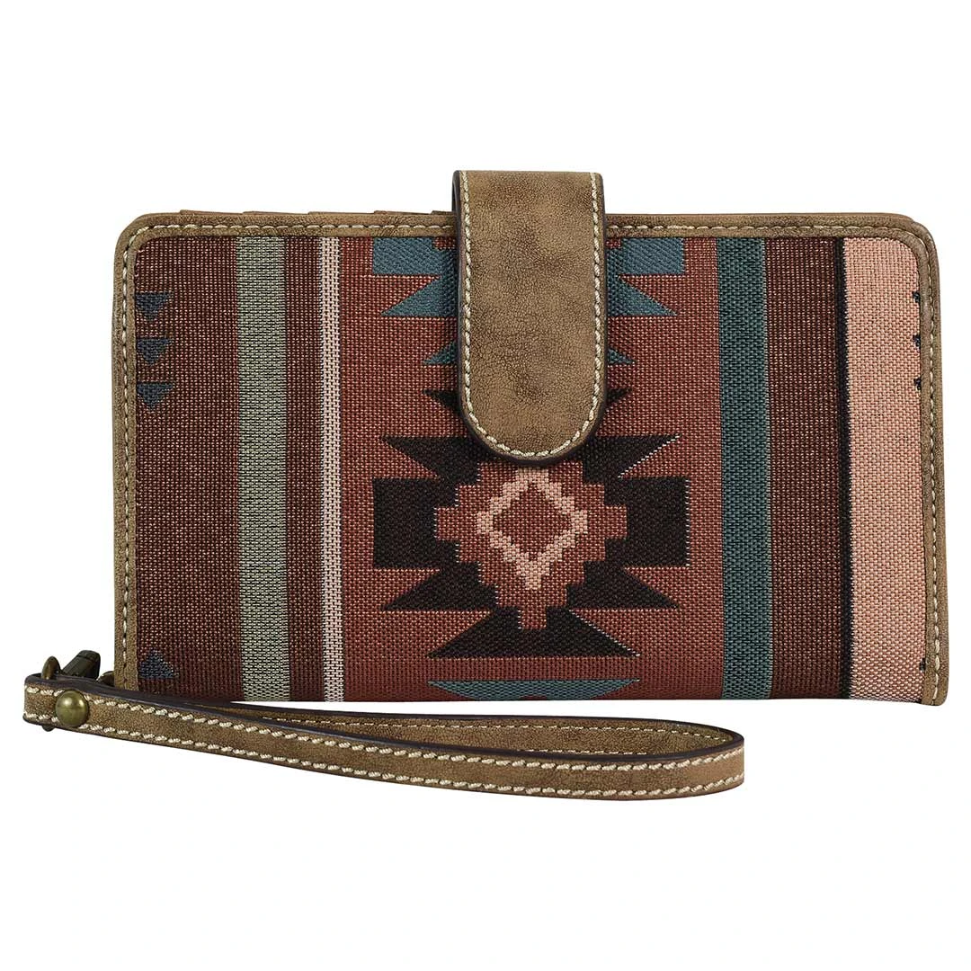 Justin Women's Aztec Jacquard Wallet
