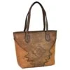 Justin Women's Mixed Metal Stud Aztec Tote Bag