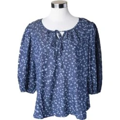 Keren Hart Women's Mini Floral Print Blouse