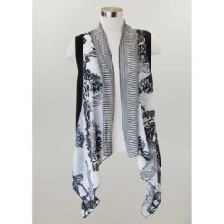 Keren Hart Women's Mixed Media Vest