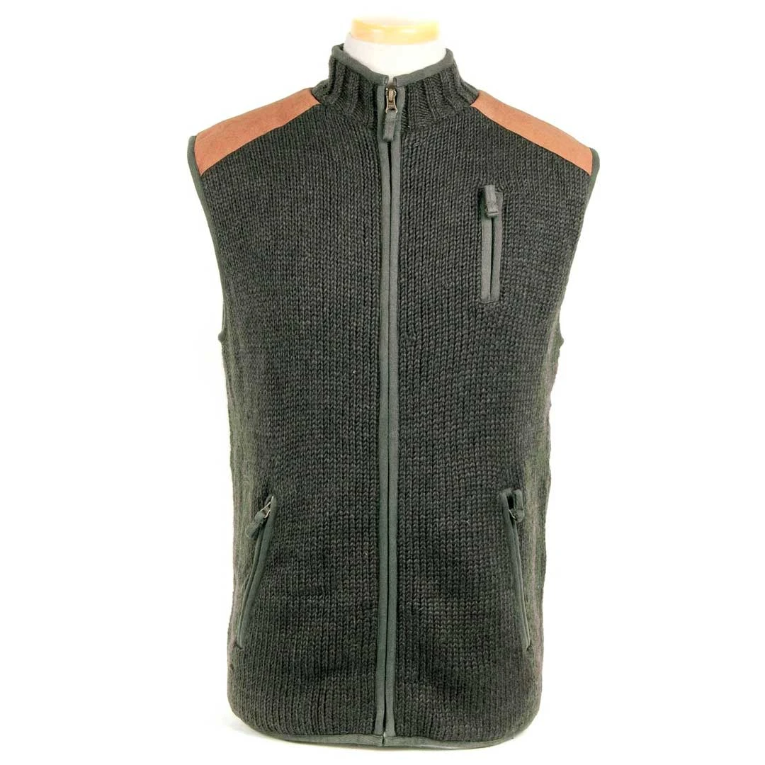 Lost Horizons Men's Yale Woodland Wool Knit Vest