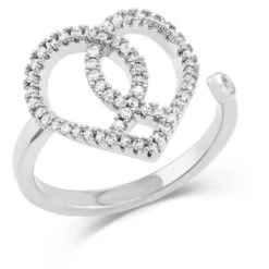 Montana Silversmiths Connected In Faith Light Heart Ring