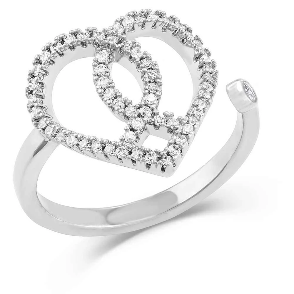 Montana Silversmiths Connected In Faith Light Heart Ring
