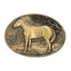 Montana Silversmiths Women's Standing Horse Attitude Buckle