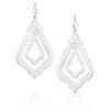 Montana Silversmiths Western Two-Step Teardrop Earrings